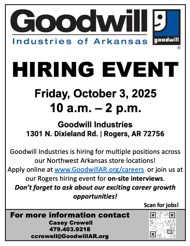 Hiring event flyer 2025 october 3 group rogers grc