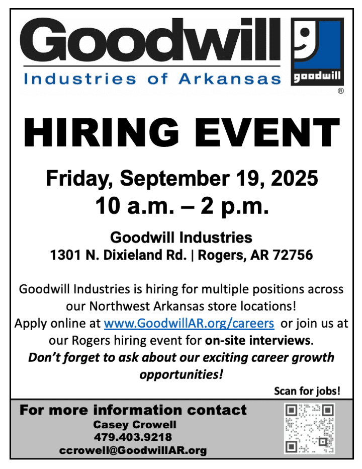 Hiring event flyer 2025 september 19 group rogers grc