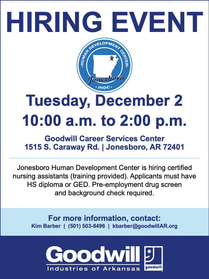 Jonesboro jhdc 12. 2. 2025