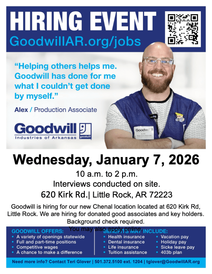 Chenal hiring event 1. 7. 2026