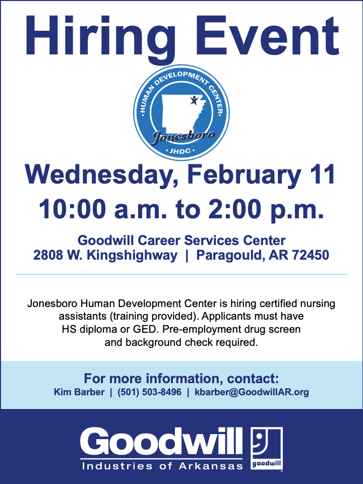 Paragould jhdc 2. 11. 2026