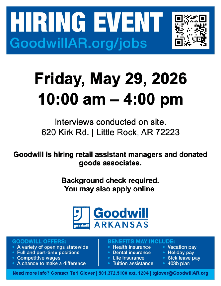Chenal hiring event 5. 29. 2026